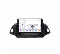 Radio Coche 2 DIN Pantalla para Ford Escape Kuga 2 C-MAX 2013-2016 Enlace Espejo, Navegación, Siri, Aux, Bluetooth, Airplay, Lectura de Vídeo, Navegación GPS, 8 Nuclear 6G+128G