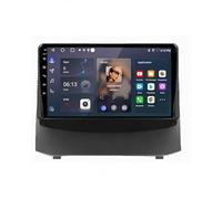 Radio Coche 2 DIN Pantalla para Ford Fiesta MK6 2009-2017 Enlace Espejo, Navegación, Siri, Aux, Bluetooth, Airplay, Lectura de Vídeo, Navegación GPS, 8 Nuclear 8G+256G