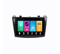 Radio Coche 2 DIN Pantalla para Mazda 3 2009 2010 2011 2012 2013 Pantalla de Coche con Carplay y Android Auto Inalámbricos, Bluetooth, Mirror Link, Navegación, 4 Nuclear 2G+32G