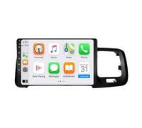 Radio Coche 2 DIN para Volvo S60 V60 2011-2020 con Carplay Inalámbrico & Android Auto Pantalla Carplay Coche con Navegación GPS, Controles en El Volante, 4 Nuclear 1G+16G