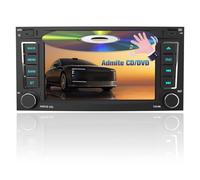 Radio Coche 7 Pulgadas con Pantalla Táctil 2 DIN para Volkswagen, Autoradio para VW Touareg 2004-2011 Transporter T5 Multivan 2004-2009, con GPS/Bluetooth, Apoya Mandos Volante y Aparcamiento