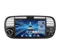 Radio Coche 9" HD Pantalla Táctil BT GPS para FIAT 500 2007-2015 | Plug and Play Mandos Volante Manos Libres(HM610 8 Core 4G+WiFi 8+128GB)