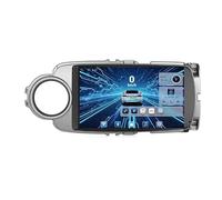 Radio Coche 9" HD Pantalla Táctil BT GPS para Yaris 2012-2017 | Plug and Play Mandos Volante Manos Libres(HM604 4 Core WiFi 2+64GB)