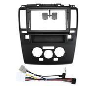 Radio Coche 9 Pulgadas Android Y Reproductor MP5 Marco Panel Unidad Principal 2DIN Para N&issan Para Tiida 2006 2007 2008 2009-2011 radio fascia frame stereo panel(Cable negro)