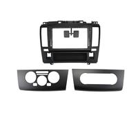 Radio Coche 9 Pulgadas Android Y Reproductor MP5 Marco Panel Unidad Principal 2DIN Para N&issan Para Tiida 2006 2007 2008 2009-2011 radio fascia frame stereo panel(Negro-B)