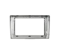 Radio Coche 9 Pulgadas con GPS MP5 Reproductor Estéreo Unidad Principal 2 DIN Panel Salpicadero Marco Embellecedor para Alfa Romeo para Mito 955 POMPOMPUR