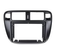 Radio Coche 9 Pulgadas con Marco 2 DIN Panel Vídeo Reproductor Audio Y Tablero Kit Montaje para Cívica EJ/EK/EM 1995 1996 1997 1998 1999 2000 2001 MENSUNUBNM(Only Fascia Right)