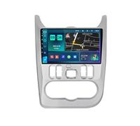 Radio Coche Android 11 para Renault Logan 2009-2015 9 Pulgadas HD Pantalla Táctil Carplay Android Auto FM Am RDS BT 5.0 MirrorLink DSP Dab Hi-Fi Cámara Trasera SWC(M500S)
