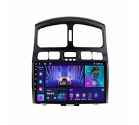 Radio Coche Android 12 9 Pulgadas IPS Pantalla Táctil para Hyundai Santa Fe JAC S1 2000-2013 con Carplay Android Auto Apoyo BT 5.0 Dab Hi-Fi Enlace Espejo RDS DSP SWC + AHD Cámara Trasera(M300S)