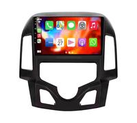 Radio Coche Android 12 9 Pulgadas Pantalla Táctil para Hyundai I30 2007-2012 con Carplay Inalámbrico Android Auto Apoyo HiFi Dab BT 5.0 DSP FM Am MirrorLink RDS Cámara Trasera SWC(A,700S)