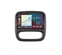 Radio Coche Bluetooth 2 DIN para Renault Trafic Opel Vivaro 2015-2019 con Pantalla Táctil, con Carplay Androidauto, GPS, Bluetooth, Control por Voz Manos Libres, 4 Nuclear 1G+16G
