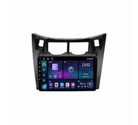 Radio Coche Bluetooth Pantalla para Toyota Yaris Fascia 2005-2012 con Carplay y Android Auto Inalámbrico, con Asistencia de Voz/Mirror Link/FM/Aux, 8 Nuclear 6G+128G