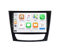 Radio Coche Bluetooth para Benz W211 W463 W219 W209 2004-2011 con Carplay Inalámbrico & Android Auto Pantalla Carplay Coche Inalámbrica Soporta WiFi GPS Mirror Link Radio FM, 4 Nuclear 4G+64G