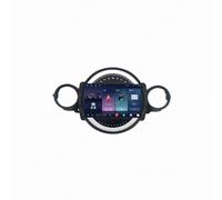 Radio Coche Bluetooth para BMW Mini Cooper R56 R60 2007-2014 con Carplay Inalámbrico & Android Auto Pantalla Carplay Coche Inalámbrica con Navegación GPS, Controles, 4 Nuclear 4G+64G