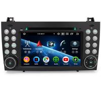 Radio Coche CarPlay Mercedes SLK R171 Android 16 7" Pantalla GPS Bluetooth | 8 Core 4GB+64GB, CD/DVD, WiFi Dual Band, 4G, DSP ecualizador 16 bandas, Control al Volante