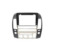 Radio Coche DVD Marco Adaptador Panel Radio Android para Nissan para Navara D40 para Frontier para Pathfinder 2004-2014 De 9 Pulgadas RESPUNEKBAH(Frame A Mod Red)