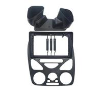 Radio Coche DVD Marco Fascias Radio Coche 9 Pulgadas para FIAT para Siena para Palio para Albea 1996-2004 Reproductor Marco Estéreo Android 2 DIN Panel Principal Tablero RESPUNEKBAH(Frame)