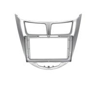 Radio Coche DVD Marco Panel Frontal 2 DIN para Dodge para Attitude 2011+ Radio CD DVD Panel Audio Kit Montaje Salpicadero Embellecedor Marco Bisel RESPUNEKBAH