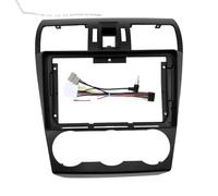 Radio Coche DVD Marco Radio 9 Pulgadas Coche para Subaru para Forester para Impreza XV para CROSSTREK WRX para LEVORG Panel De Reproductor Estéreo Kit Montaje Tablero Marco RESPUNEKBAH(A-Frame Cord)