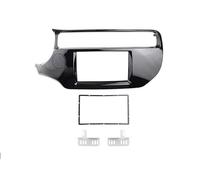 Radio Coche DVD Marco Radio Coche 2DIN De 7 Pulgadas para KIA para K3 para Rio 2015-2017 Adaptador Placa Marco Montaje DVD Estéreo Kit Embellecedor Instalación Tablero RESPUNEKBAH(178-100mm)