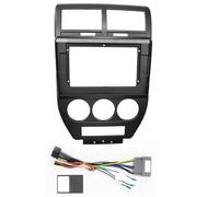 Radio Coche DVD Marco Radio con Marco para Coche De 10,1 Pulgadas 2 DIN Panel De Navegación GPS para Dodge para Caliber 2007-2010 con Caja Canbus RESPUNEKBAH(A Canbus)