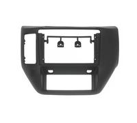 Radio Coche DVD Marco Radio De Coche 9 Pulgadas para Nissan para Patrol V5 Y61 2004-2012 Reproductor Vídeo Audio Estéreo 2 DIN Kit De Montaje En Tablero RESPUNEKBAH(Black LHD,Frame Kit)