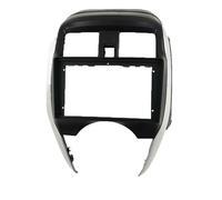 Radio Coche Fascias GPS MP5 Reproductor Estéreo 2 DIN Unidad Principal Panel Tablero Marco para Nissan para Sunny/para ALMERA 14-18 9 Pulgadas RHD MENSUNUBNM(Frame)