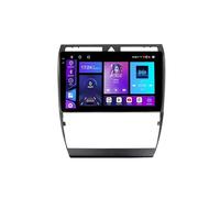 Radio Coche Navegación GPS 2 DIN para Audi A6 C5 1997-2004 S6 2 RS6 1 HD Pantalla Tactil Radio Reproductor Reproductor de Internet, Bluetooth, WiFi, 4 Nuclear 2G+32G