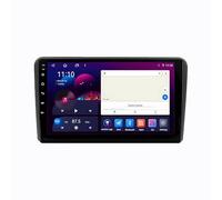 Radio Coche Navegación GPS 2 DIN para Audi RS3 Sportback A3 8P S3 2003-2012 Pantalla de Coche con Carplay y Android Auto Inalámbricos, Bluetooth, Mirror Link, Navegación GPS, Aux, 8 Nuclear 8G+256G