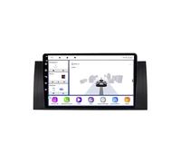 Radio Coche Navegación GPS 2 DIN para BMW 5 E39 E53 X5 1995-2006 Cámara Trasera - HD Pantalla Carplay Mirror Link - Portátil Radio Coche Bluetooth con Asistencia de Voz/Aux, 4 Nuclear 1G+32G