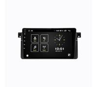 Radio Coche Navegación GPS 2 DIN para BMW E46 M3 318/320/325/330/335 1998-2006 HD Pantalla Tactil Radio Reproductor Reproductor de Internet, Bluetooth, WiFi, 8 Nuclear 6G+128G