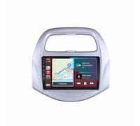 Radio Coche Navegación GPS 2 DIN para Chevrolet Daewoo Matiz Spark Baic Beat 2018-2022 HD Pantalla Táctil+Llamadas Manos Libres Bluetooth+WiFi, Navegador GPS/Mandos Volantes, 8 Nuclear 4G+64G