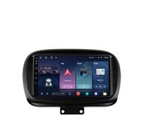 Radio Coche Navegación GPS 2 DIN para Fiat 500X 2014-2020 A-Pple Carplay & Android Auto, Autoradio Portátil Car Play con Pantalla Táctil, GPS, Bluetooth, 4 Nuclear 2G+32G