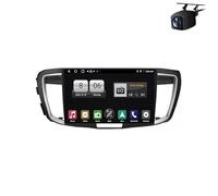 Radio Coche Navegación GPS 2 DIN para Honda Accord 9 2.0T 2.4T 2013-2017 HD Pantalla Táctil+Llamadas Manos Libres Bluetooth+WiFi, Navegador Gpss, 8 Nuclear 6G+128G