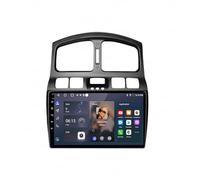 Radio Coche Navegación GPS 2 DIN para Hyundai Classic Santa Fe 2005-2015 Pantalla de Coche con Carplay y Android Auto Inalámbricos, Bluetooth, Mirror Link, 8 Nuclear 8G+256G