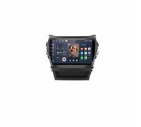 Radio Coche Navegación GPS 2 DIN para Hyundai IX45 Santa Fe 2013-2017 Cámara Trasera - HD Pantalla Carplay Mirror Link - Portátil Radio Coche Bluetooth con, 4 Nuclear 4G+64G