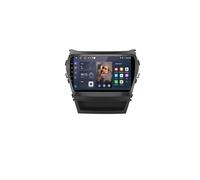 Radio Coche Navegación GPS 2 DIN para Hyundai Santa Fe 2013-2017 Soporta Bluetooth, Control Volante, USB, WiFi, 4G, Mirror-Link, GPS Navegador, 4 Nuclear 2G+32G