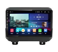Radio Coche Navegación GPS 2 DIN para Jeep Wrangler 2018-2019 A-Pple Carplay & Android Auto, Autoradio Portátil Car Play con Pantalla Táctil, GPS, 8 Nuclear 4G+64G