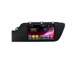 Radio Coche Navegación GPS 2 DIN para Kia Rio 4 K2 2017-2019 HD Pantalla Táctil+Llamadas Manos Libres Bluetooth+WiFi, Navegador GPS/Mandos Volantes, 4 Nuclear 4G+64G