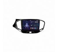 Radio Coche Navegación GPS 2 DIN para Lada Vesta Cross Sport 2015-2022 Autoradio Touchscreen Display Bluetooth Llamadas Manos Libres, Mirror Link, Navegación GPS, 4 Nuclear 4G+64G