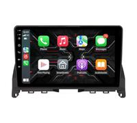 Radio Coche Navegación GPS 2 DIN para Mercedes Benz Clase C 3 W204 S204 2006-2011 Soporta Bluetooth, Control Volante, USB, WiFi, 4G, Mirror-Link, GPS Navegador/Radio FM, 4 Nuclear 4G+64G