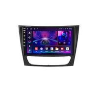 Radio Coche Navegación GPS 2 DIN para Mercedes Benz W211 E300 2002-2010 Soporta Bluetooth, Control Volante, USB, WiFi, 4G, GPS Navegador/Radio FM, 4 Nuclear 4G+64G