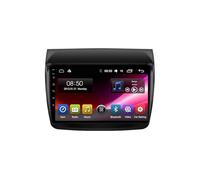 Radio Coche Navegación GPS 2 DIN para Mitsubishi Pajero Sport 2 L200 Triton 2008-2016 HD Pantalla Táctil+Llamadas Manos Libres Bluetooth+WiFi, Navegador GPS/Mandos Volantes, 4 Nuclear 4G+64G