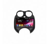 Radio Coche Navegación GPS 2 DIN para Nissan March MICRA 2010-2015 Cámara Trasera - HD Pantalla Carplay Mirror Link - Portátil Radio Coche Bluetooth con, 8 Nuclear 6G+128G