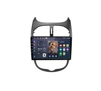 Radio Coche Navegación GPS 2 DIN para Peugeot 206 2001-2016 HD Pantalla Tactil Radio Reproductor Reproductor de Internet, Bluetooth, WiFi, 8 Nuclear 4G+64G