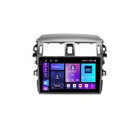 Radio Coche Navegación GPS 2 DIN para Toyota Corolla E140/150 2007-2013 HD Pantalla Tactil Radio Reproductor Reproductor de Internet, Bluetooth, WiFi, 4 Nuclear 1G+16G