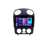 Radio Coche Navegación GPS 2 DIN para Volkswagen Beetle 2000-2012 HD Pantalla Táctil+Llamadas Manos Libres Bluetooth+WiFi, Navegador GPS/Mandos Volantes, 8 Nuclear 6G+128G