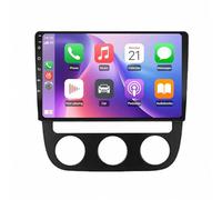 Radio Coche Navegación GPS 2 DIN para Volkswagen Jetta 5 2005-2010 A-Pple Carplay & Android Auto, Autoradio Portátil Car Play con Pantalla Táctil, GPS, 8 Nuclear 8G+256G