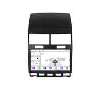 Radio Coche Navegación GPS 2 DIN para VW Volkswagen Touareg 2002-2010 Mirror Link, Incell Touchscreen Radio Coche con Bluetooth USB/Eq Comandos Al Volante Cámara, 4 Nuclear 4G+64G