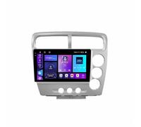 Radio Coche para Honda Civic (EP3) 2000-2005 HD Pantalla Táctil con Inalámbrico Carplay y Android Auto, GPS, Ahd Cámara Trasera, Bluetooth GPS para Camión, 4 Nuclear 1G＋32G